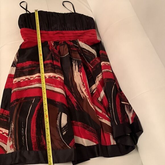 Max and Cleo Silk Cocktail Dress Size 10 - Picture 6 of 13